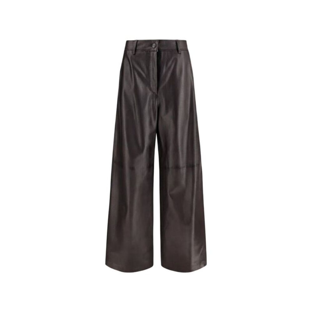 Parosh Women Leather Trousers